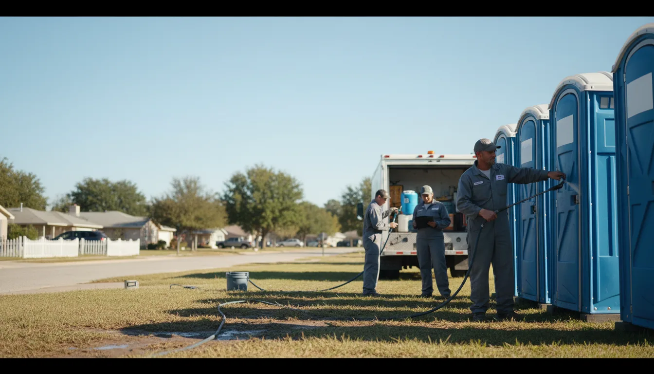 Long-Term Portable Toilet Rental in Wagram, NC near me